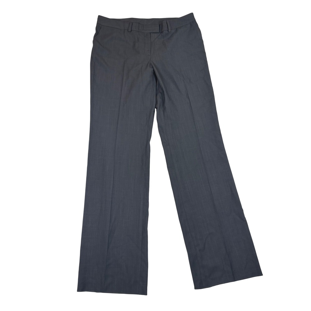 Edwards Signature Women's Grey Subtle Pinstripe Career Uniform Pants Size 14 UL